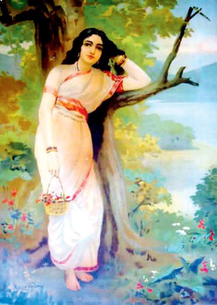 Ahalya as depicted in Hindu mythology