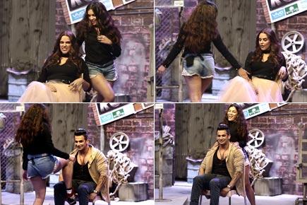 'Roadies' female contestant gets down and dirty with Neha and Prince!
