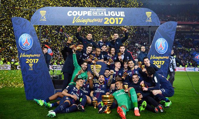 PSG win fourth straight French League Cup
