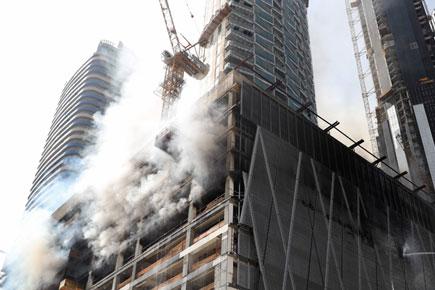Fire breaks out in Dubai building near Burj Khalifa