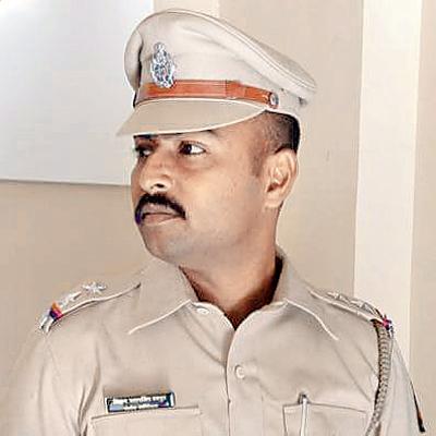 Sub-inspector Vikram Pratapsingh Rajput is one of the five suspended