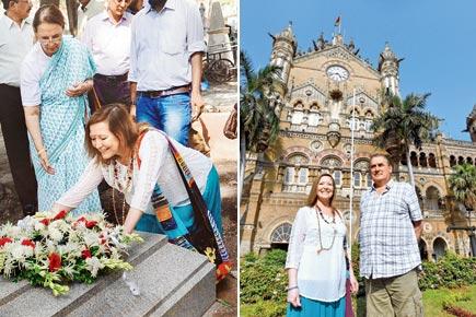 Mumbai: Father of CST FW Stevens gets visit from 4th-generation descendant