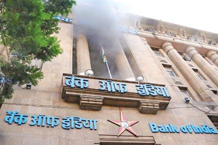 Mumbai: Staffers moved to safety as fire hits BOI building