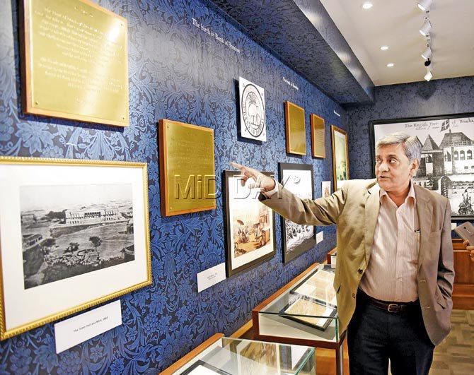Chief general manager Deepankar Bose at the gallery