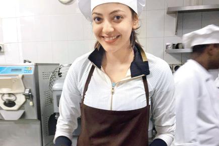 Kajal Aggarwal spends free time in five star hotel's kitchen