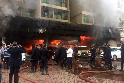 Navi Mumbai: Fire breaks out at car showroom in Kharghar, 2 dead