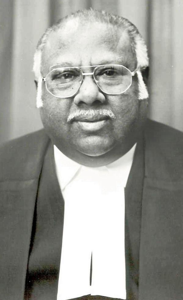 Dr Justice AR Lakshmanan  who submitted the Bill