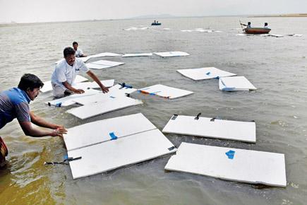 Common sense evaporates: Thermocol used to prevent water loss in Tamil Nadu