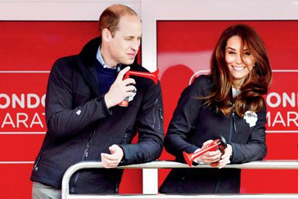 Prince William and wife Kate Middleton are a marathon couple