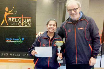 Mumbai paddler Diya Chitale bags silver medal in Belgium