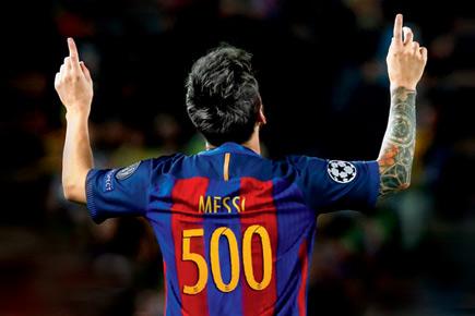 Lionel Messi created the 500 goals club in Barcelona and how!