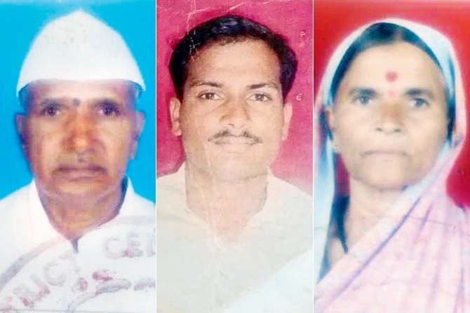 Victims Nathu Vitthoba Phale, Atrinandan and Chababai