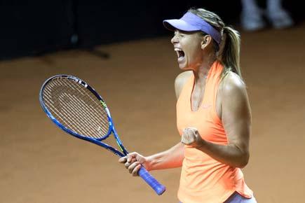 Maria Sharapova wins 1st match on return from 15-month doping ban