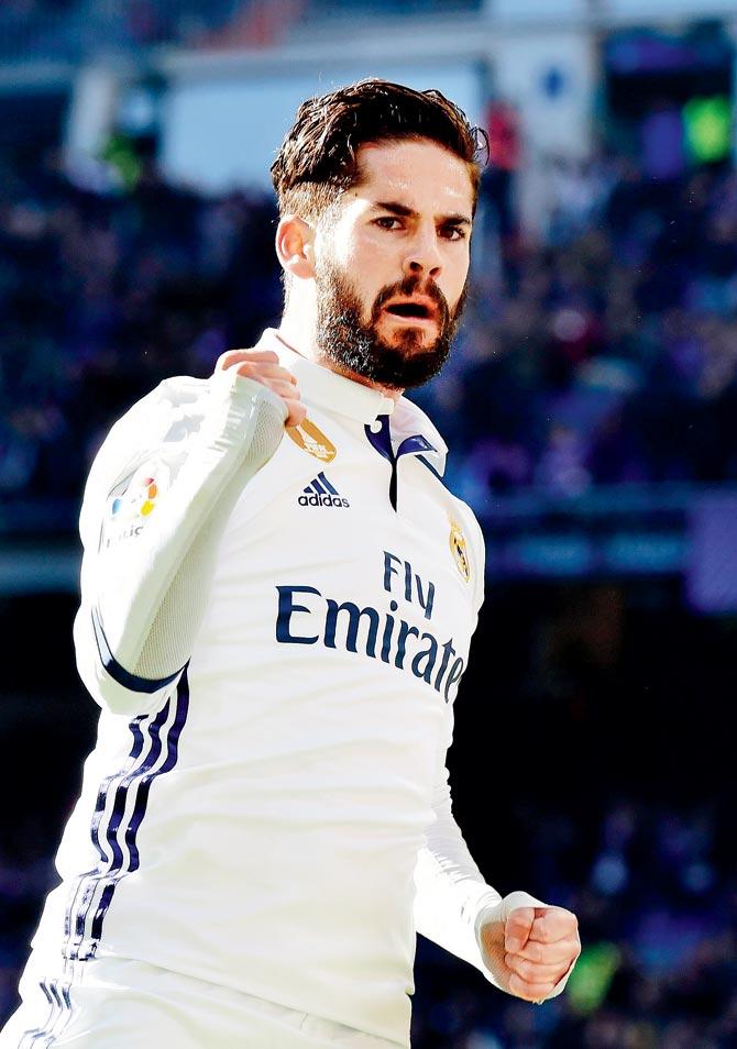 Isco. Pic/AFP