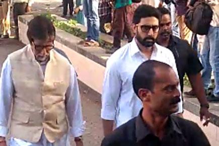 Amitabh Bachchan, other Bollywood celebs attend Vinod Khanna's funeral