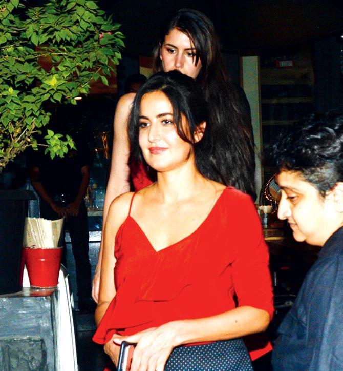 Katrina Kaif with sister Isabelle