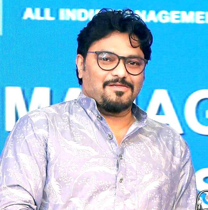 Union minister Babul Supriyo