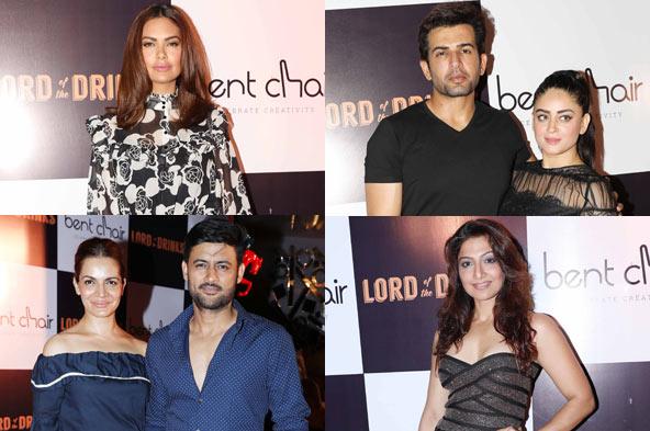 Bollywood actress Esha Gupta, telly celebs, Jay Bhanushali, Mahhi Vij, Manav Gohil, Shweta Kawaatra, Gaurav Chopra and other popular celebs graced the opening of a restobar in Mumbai