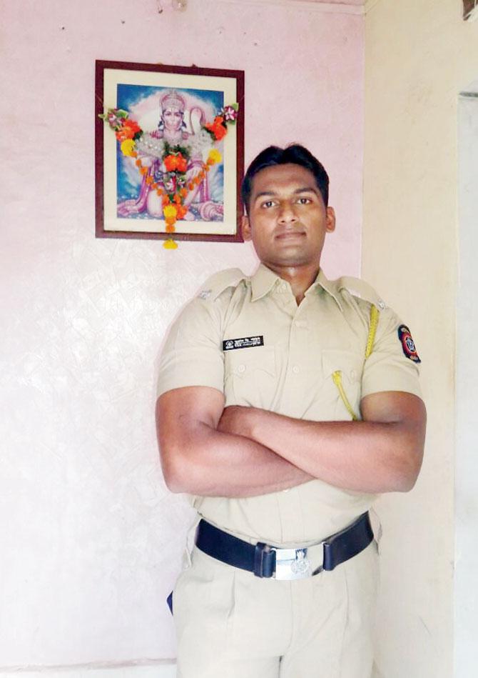 Constable Sushant Mohite is professional body builder and continues to participate at events