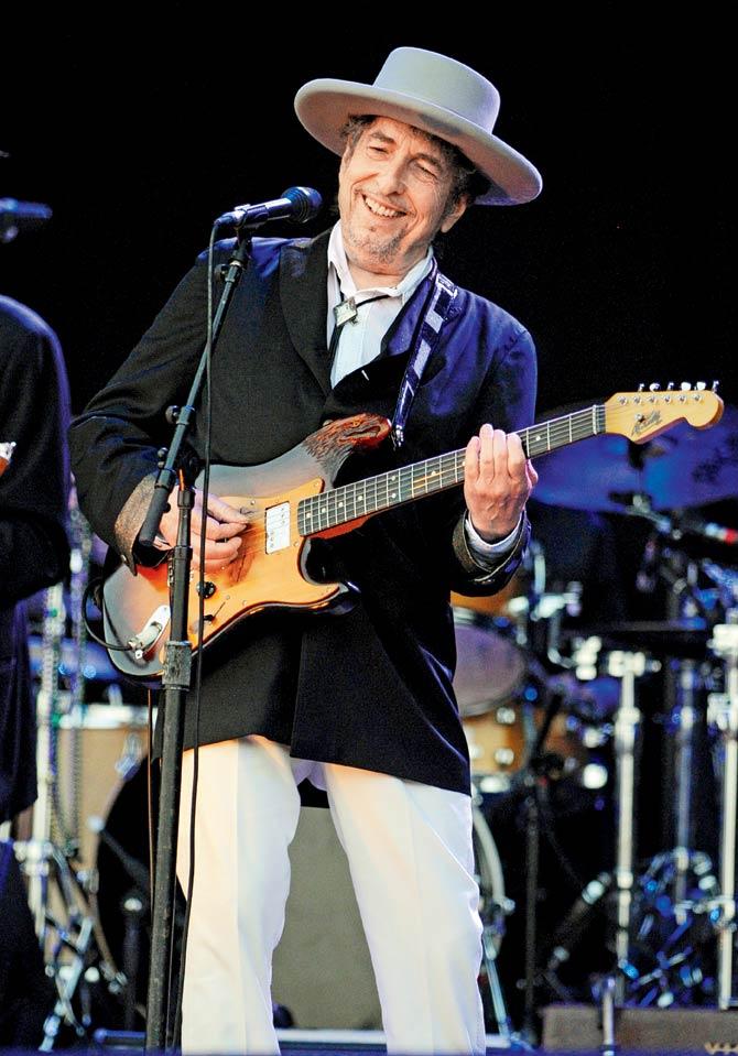 Bob Dylan. Pic/AFP