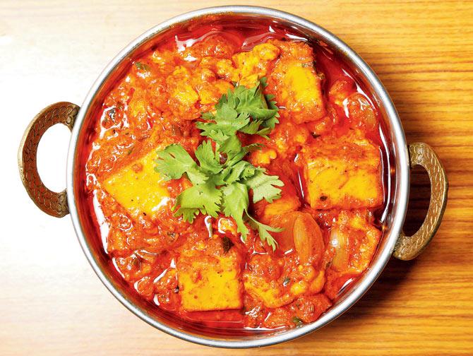 Kadai paneer