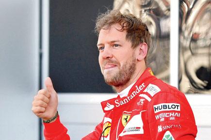 Sebastian Vettel on pole in Russian Grand Prix