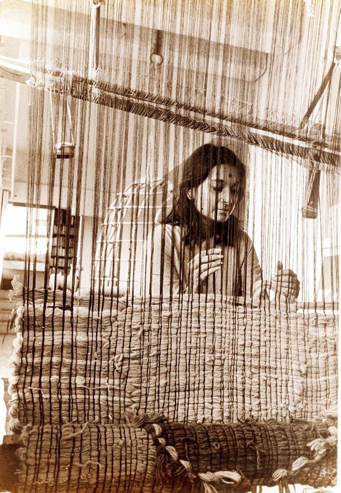 Monika Correa, 1972, Bombay. Shot by Charles Correa. PIc/Jhaveri Contemporary