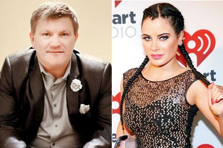 British boxer Ricky Hatton enjoys night out with Playboy model Carla Howe