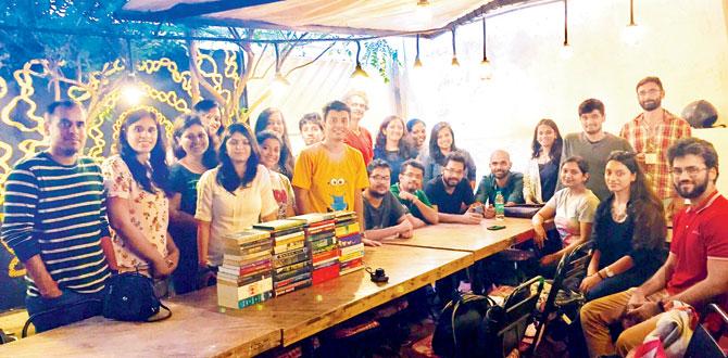 A meeting of the Bombay chapter of Broke Bibliophiles
