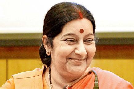 Sushma Swaraj holds talks with Nepal President