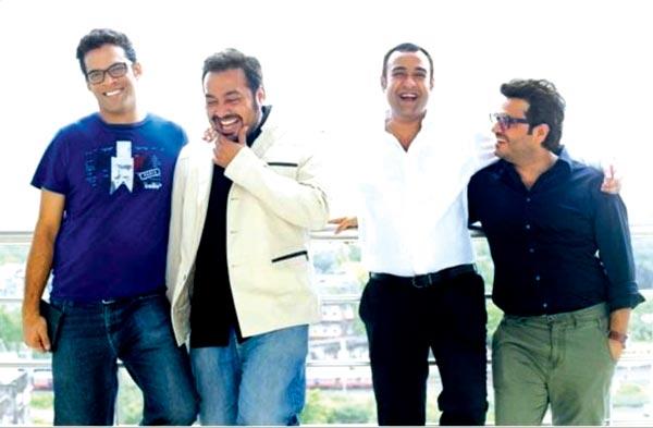 Vikramaditya Motwane, Anurag Kashyap, Madhu Mantena and Vikas Bahl