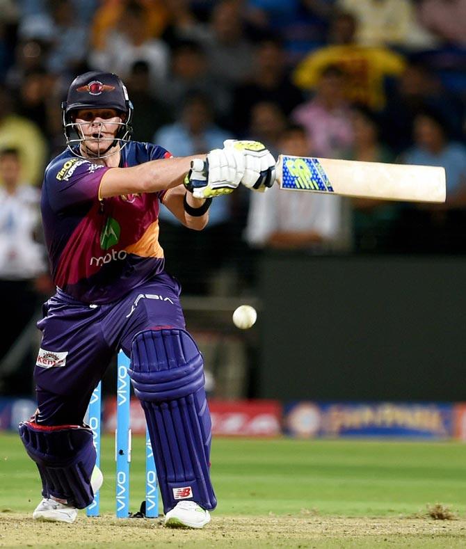 Rising Pune Supergiants batsman steve Smith. Pic/PTI