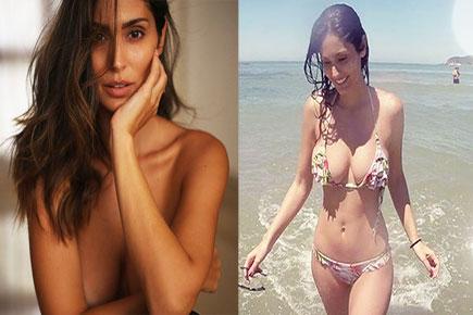 Bruna Abdullah goes topless for a photo shoot   