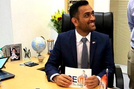 Photo: Dhoni 'captain of industry' now, becomes CEO of MNC!