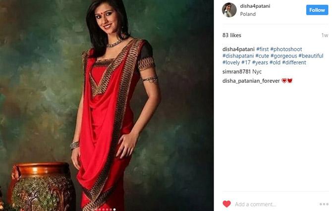 Disha Patani looks unrecognisable in these pictures from her first photo shoot!