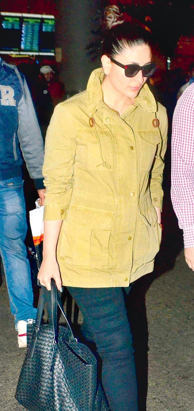 Kareena Kapoor Khan for airport