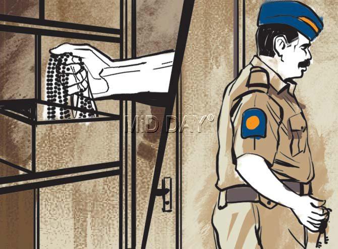 After the matter came to light, inquiry led to establishing Teli’s role. A complaint was then filed by inspector Rohit Khot and Teli was booked. Illustration/Ravi Jadhav