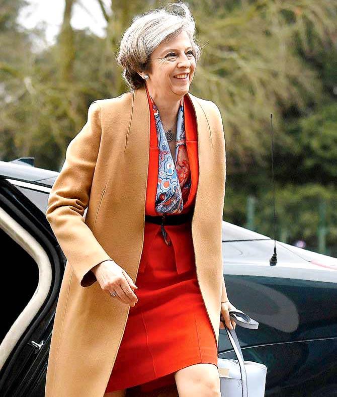 British Prime Minister Theresa May