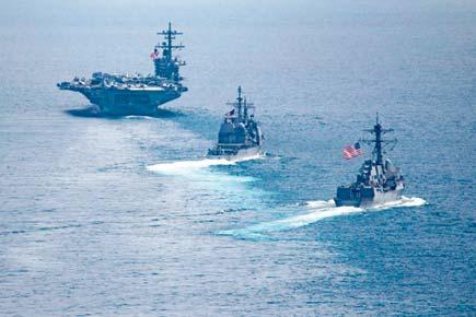 US naval armada in Sea of Japan 'in days', N Korea says it's ready