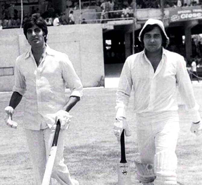 Amitabh Bachchan and Vinod Khanna during their heydays.
