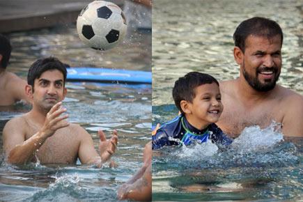 IPL 2017: When Kolkata Knight Riders went to cool off in the pool
