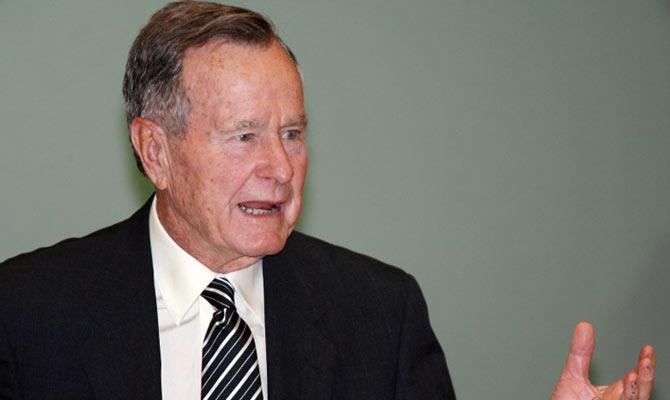 George Bush senior gets a handful of accusations