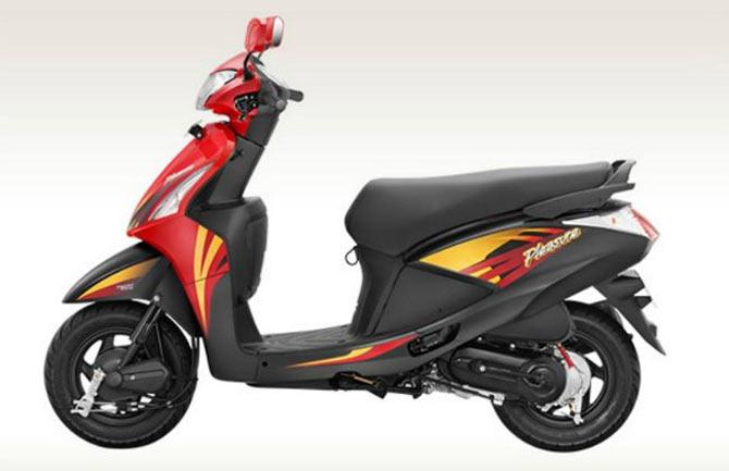 Hero Launches 2017 Pleasure With BS-IV engine