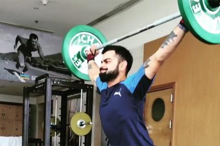 Watch video: Virat Kohli's hardcore workout spells danger for IPL 2017 rivals!