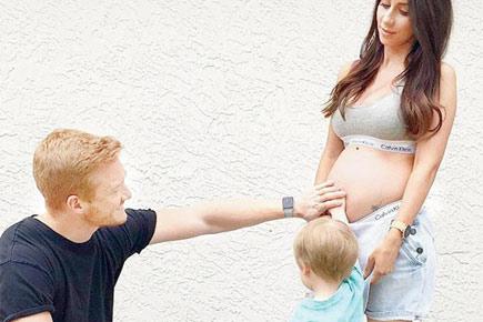 Athlete Rutherford reveals partner Susie is expecting their second son