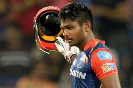 Delhi Daredevil Sanju Samson hits IPL 2017's maiden ton