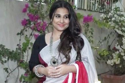 'Begum Jaan' flaunts a red saree   