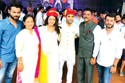 'Qaidi Band' actor Aadar Jain wows crowd by speaking in Marathi