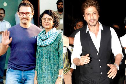 Shah Rukh Khan flies down to help swine flu's latest victim Aamir Khan