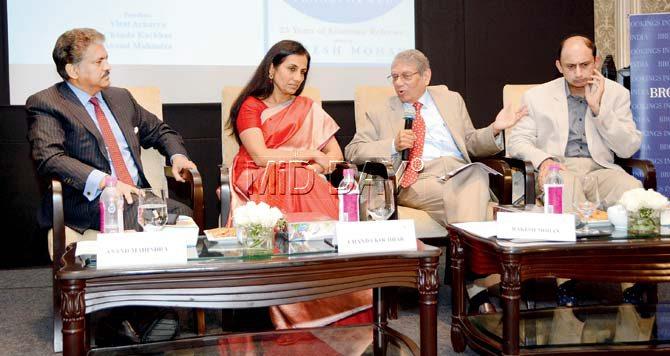 The panel discussion. Pics/Sneha Kharabe
